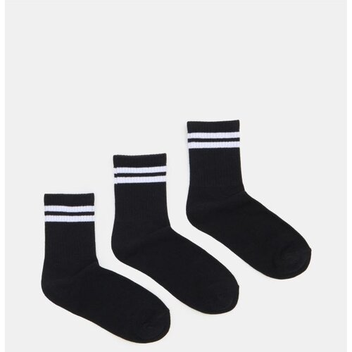 Sinsay Pamučne čarape na pruge 3 pack Slike