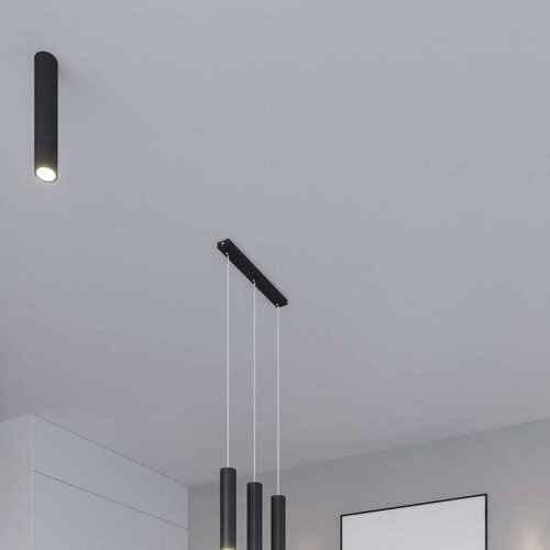  Sollux SL.0330 - Zidna svetiljka LAGOS 2 2xGU10/10W/230V crna Slike