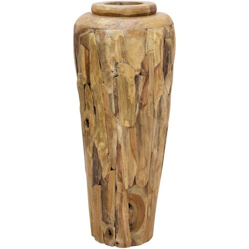  Ukrasna vaza 40 x 100 cm od masivne tikovine Cijene