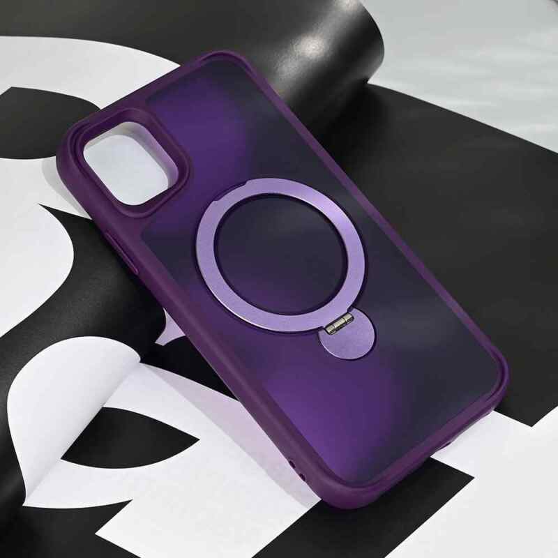  Torbica Magsafe Ring Stand za iPhone 11 6.1 ljubicasta Cene