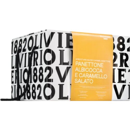 Olivieri 1882 Panettone z marelicami in slano karamelo - 1 kg Cene