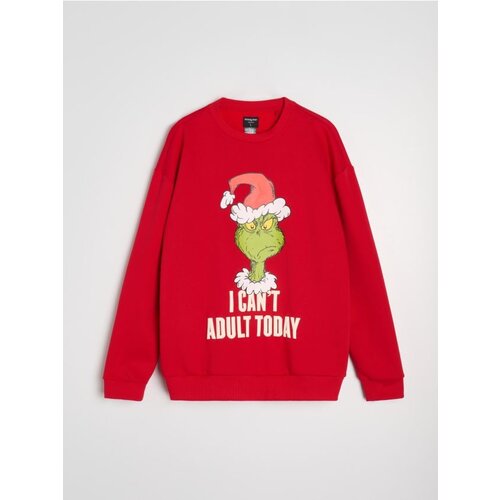 Sinsay Regularna crewneck majica Grinch Cijene