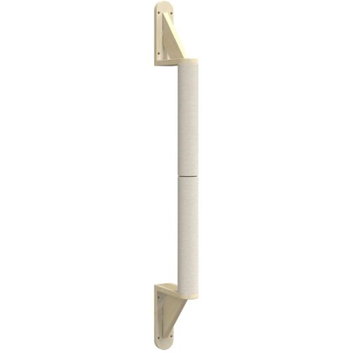 vidaXL Zidna grebalica za mačke 109 cm od sisala - Svjetlosiva Cijene