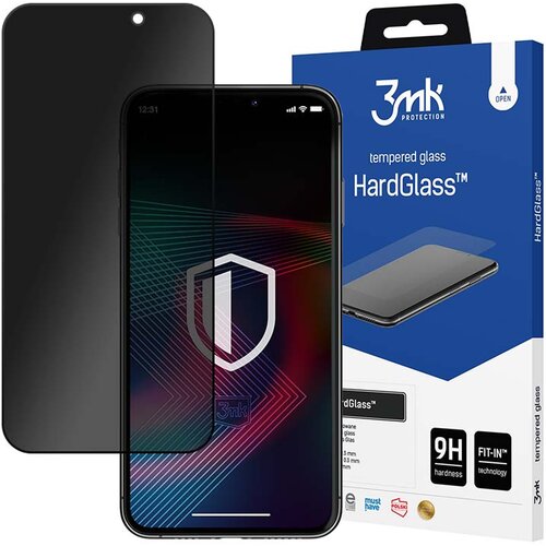 3mk ZA APPLE IPHONE 14 PRO MAX HARDGLASS MAX PRIVACY KALJENO STEKLO, (21966960) Slike