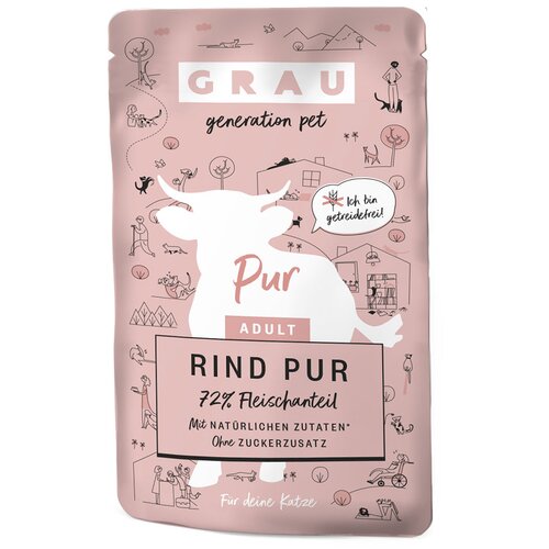 GRAU Adult bez žitarica 16 x 125 g - Govedina Cijene