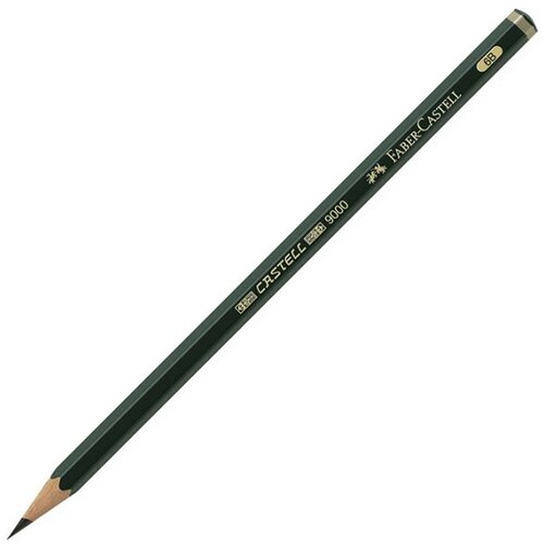 Faber-Castell Grafitna olovka Faber-Castell 9000, 6B Slike
