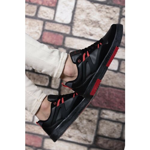 Riccon Enzo Men's Sneakers 00121963 Black Red Cene