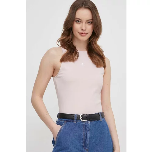 Calvin Klein Jeans Top za žene, boja: ružičasta
