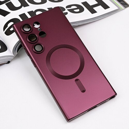 Torbica Magsafe Chrome za Samsung S928B Galaxy S24 Ultra bordo Slike