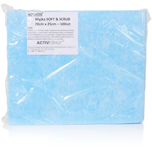 Shumee Krpe za enkratno uporabo 100 kom soft&scrub 20 x 25 cm, (21399119)