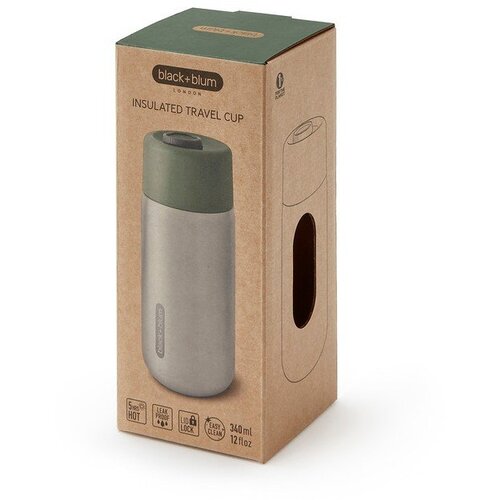 Black + Blum Insulated Travel Cup Olive 340 ml Kupa Cijene
