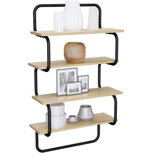  Polica sa 4 nivoa Hrast sonoma 60 x 24 5 x 104 cm - Hrast sonoma 60 cm 4 razine Slike