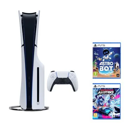 Playstation 5 Slim D chassis + Astro Bot PS5 + Destruction AllStars PS5