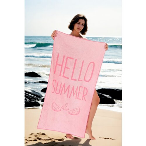 Dewberry 29054 Beach Towel 70x140-PINK Cene