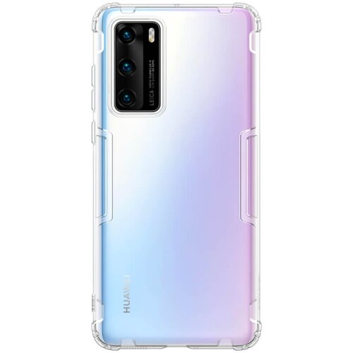 Nillkin Maska za telefon Huawei P40, Silikonska, Bela Cene