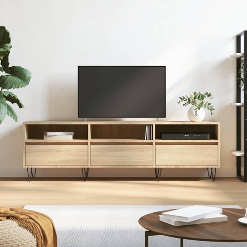 vidaXL TV omarica sonoma hrast 150x30x44,5 cm inženirski les Cene