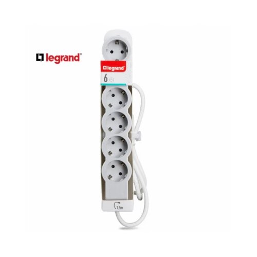LG 694557 produžni blok 6X2P+E 1.5M (bela/s.siva) Cene