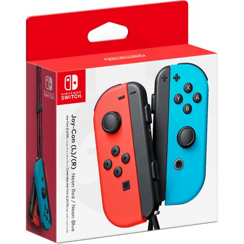 NINTENDO SWITCH Joy-Con par kontrolerjev modro-rdeče barve Cene