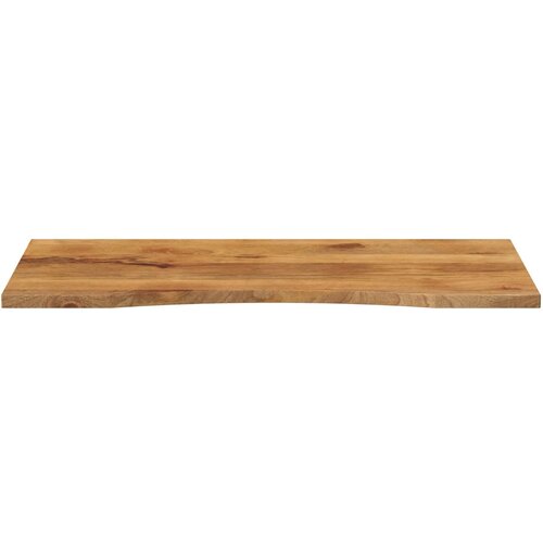  Ploča za radni stol zaobljena 110x60x2,5 cm od drva manga Slike