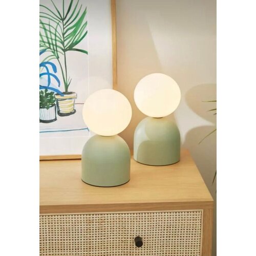 Opviq Stona lampa BRZ-340113, 40 W, 32 cm, Zelena Cene