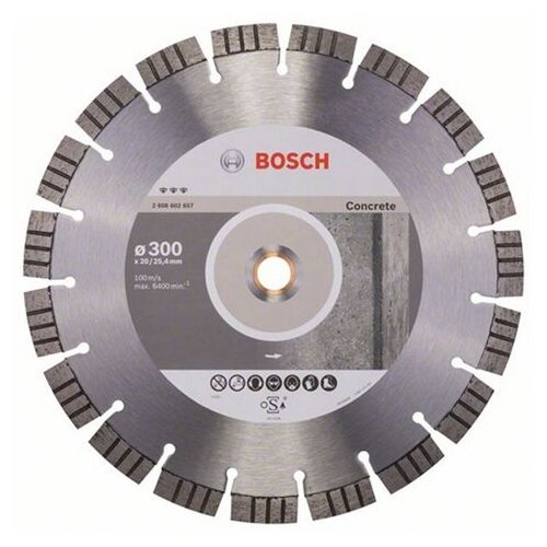 Bosch dijamantska rezna ploča Best for Concrete 300 x 20, 00+25, 40 x 2, 8 x 15 mm, 2608602657 Cene