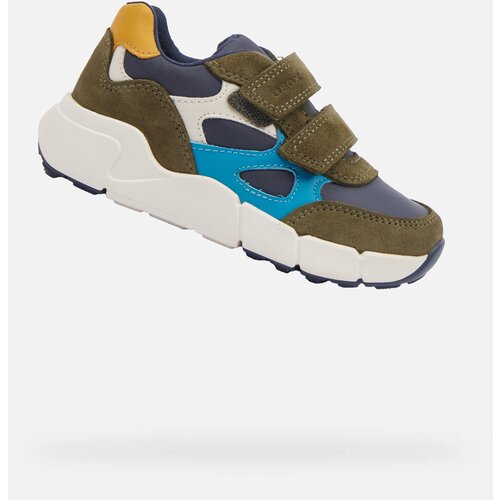 Geox Khaki boys' shoes for the first steps Flexyper Mini Boy - Boys Cene