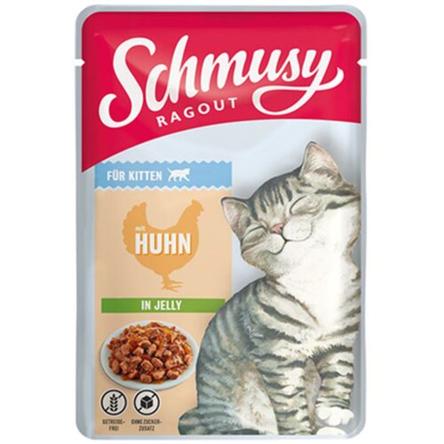 Schmusy ragu sos za mačke - piletina 100g Cene