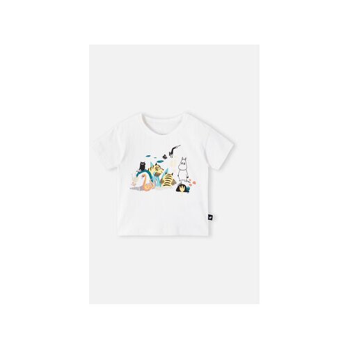 Reima Majica MOOMIN Tussilago 5200202A Bež Regular Fit Slike