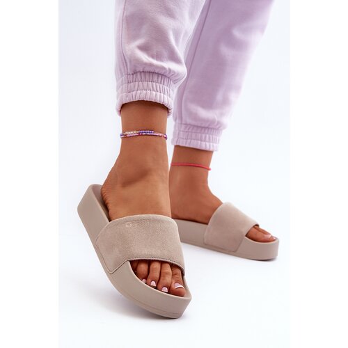 Big Star Women's Platform Suede Sandals Cijene