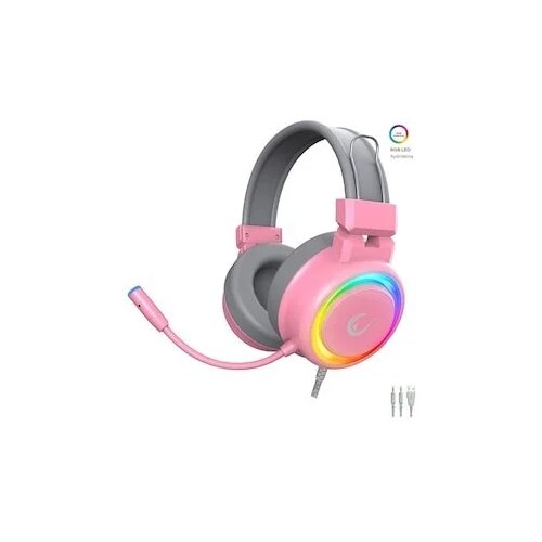 Rampage SN-R10 ALQUIST RGB Roza gaming slusalice Cijene