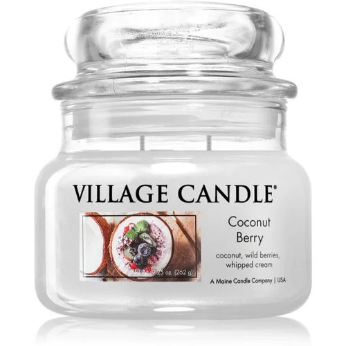 Village Candle Coconut Berry mirisna svijeća 262 g