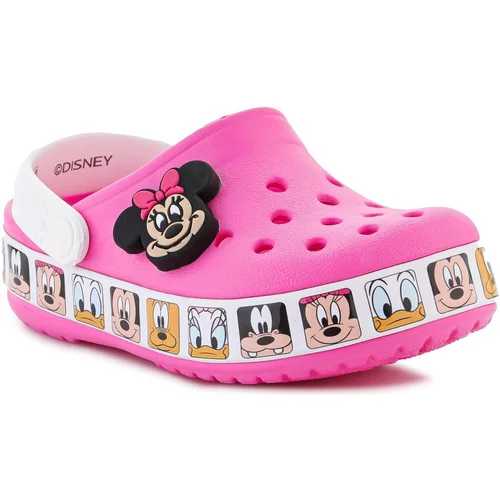 Crocs Sandali & Odprti čevlji FL Minnie Mouse Band Kids Clog T 207720-6QQ Rožnata