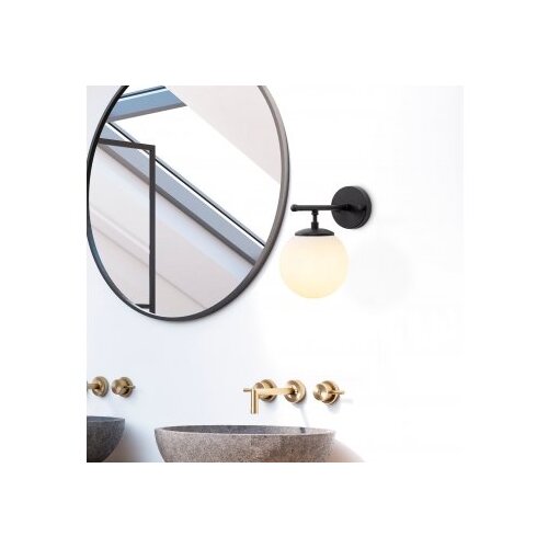 Opviq Roe 10715 Zidna lampa, crno-bijela Slike