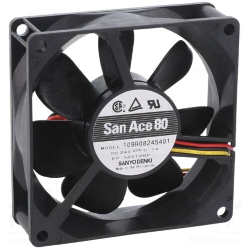 SANYO DENKI Ventilator 109R0824S401 80x80x25mm Cijene