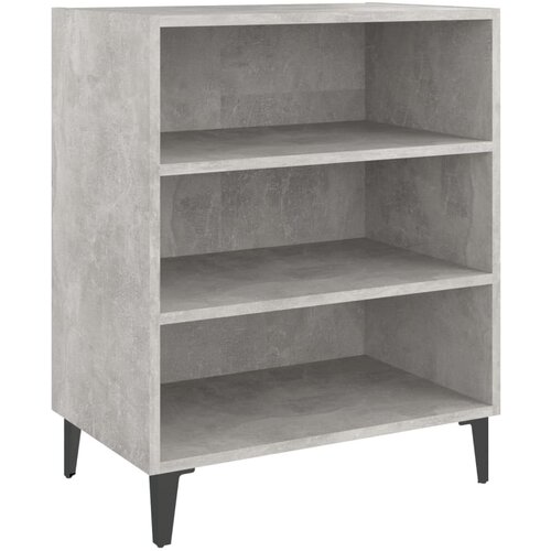 Maison Chic Komoda - Predalnik betonsko siva 57x35x70 cm iverna plošča, (21719681) Cene