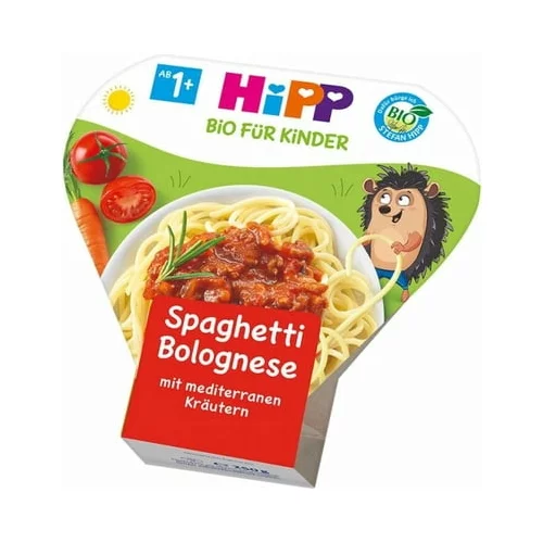 Hipp Bio otroška hrana - Špageti Bolognese