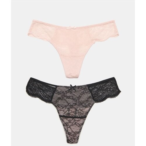 Sinsay String gaćice s čipkom 2 pack Cijene