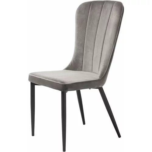 Unique Furniture Siva blagovaonska stolica Hudson