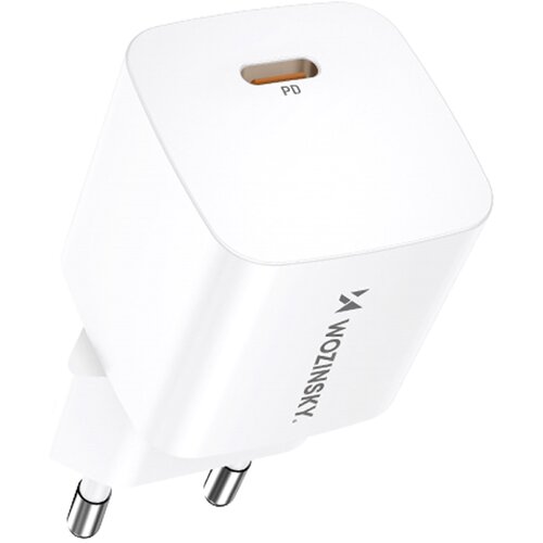 Wozinsky 100-240 V PD USB-C 20 W stenski polnilec, bel, (21510594) Cene