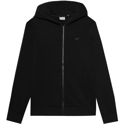 4f Športna jopa na zadrgo črna Cene