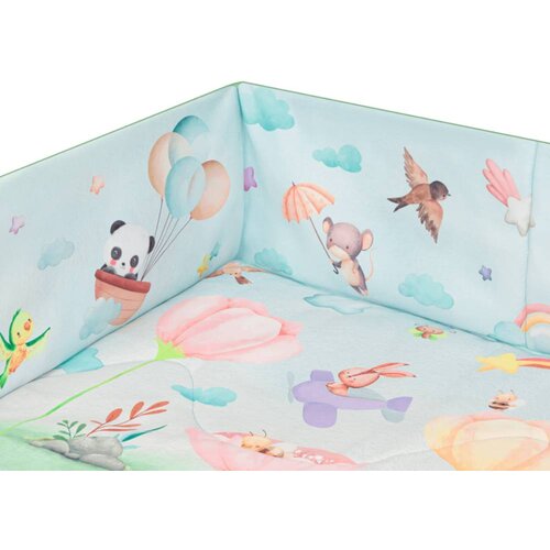 Lionelo Inga Podloga za igru Baby Gym, Multicolor Slike