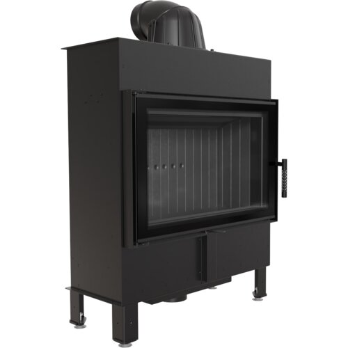 Kratki vgradni kamin LUCY/14/SLIM/BLACK Cene