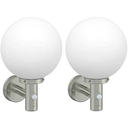  Vanjska zidna lampa 2 pcs Srebrno 28 x 25 x 38 cm Cene