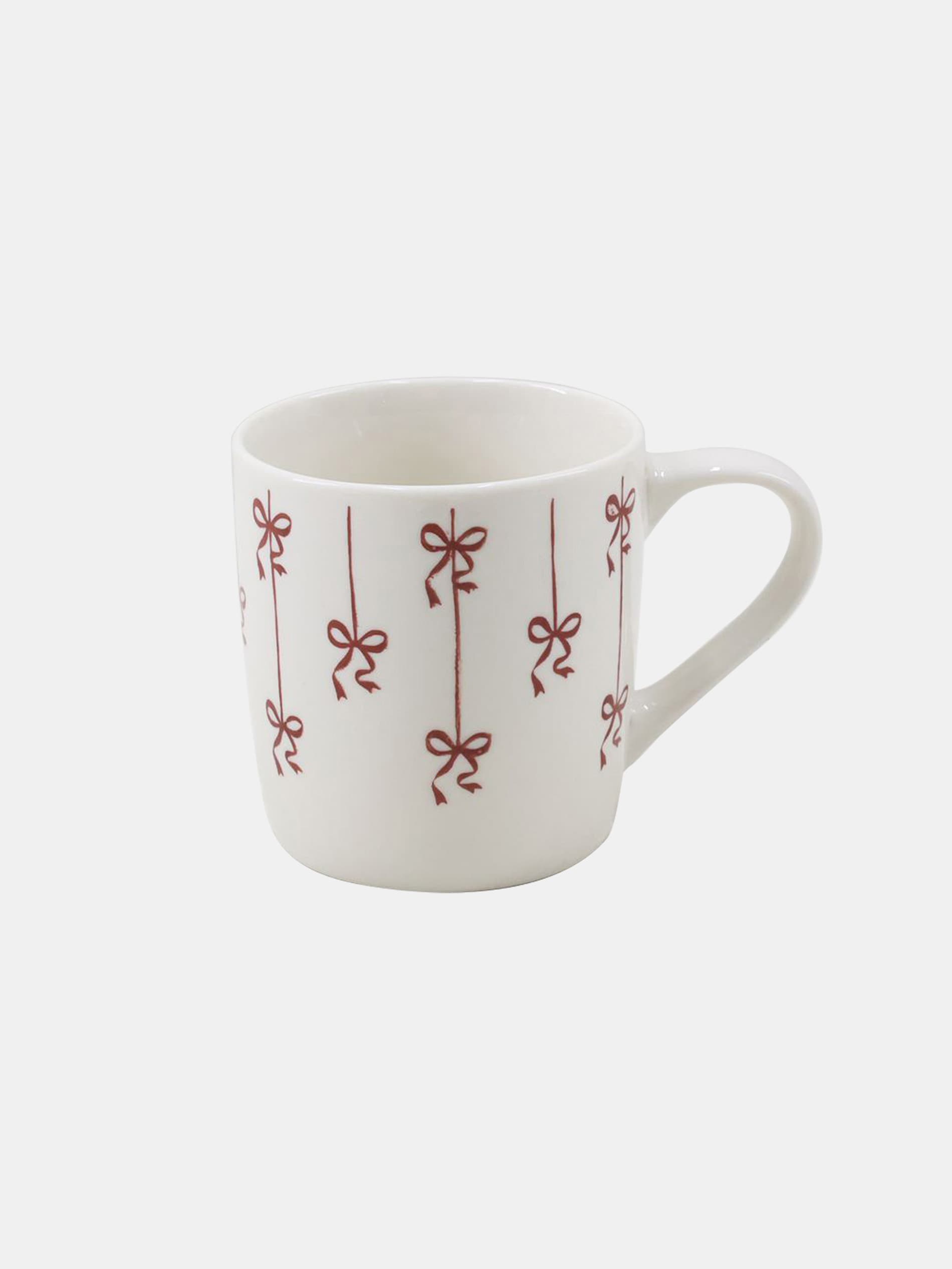 Sinsay Keramička &amp;scaron;alica s uzorkom ma&amp;scaron;nica Slike