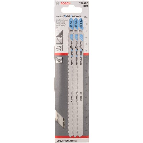 Bosch LIST VBODNE ŽAGE T 718 BF 3-DELNI KOMPLET Cene
