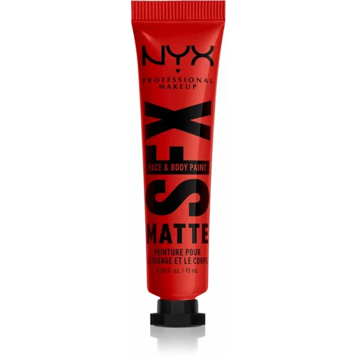 NYX Professional Makeup SFX Face And Body Paint Matte puder za sve vrste kože 15 ml nijansa 01 Dragon Eyes