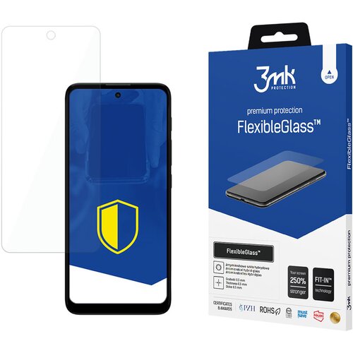 3mk Za&scaron;titno hibridno staklo FlexibleGlass za Motorola Moto E40 - Prozirna Cijene