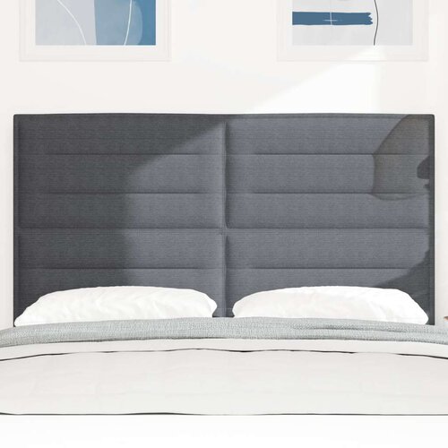  Naslon za glavo Preprost dizajn Temno siva 160 cm Kordurojska tkanina, (22052601) Slike