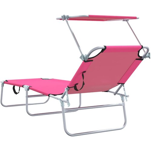  Ležaljka 2 pcs Ružičasta 58 x 188 x 77cm Poliester Slike