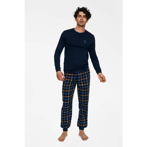 Henderson Pajamas Trade 40049-59X Navy Blue